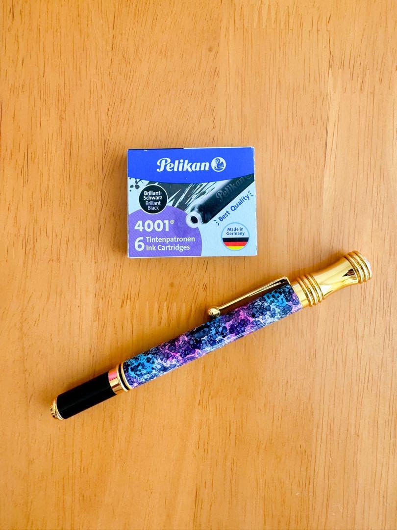 珍しいIRIDIUM POINT GERMANY 万年筆女王記念ペンコレクション